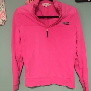 Vineyard vines medium hot pink sheep shirt